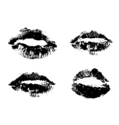 Sets of lips vector image