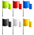 Flag rectangular vector image