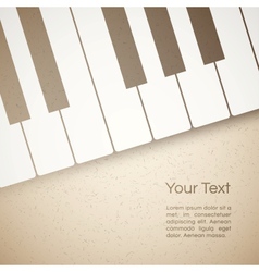 Music background vector image