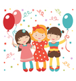 Birthday party vector image