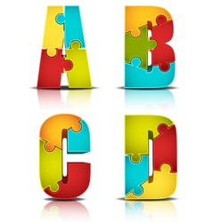 Letter vector image