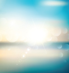 Summer background vector image