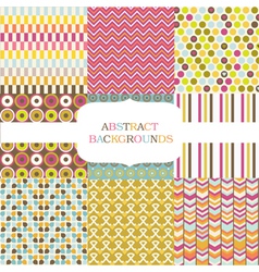 Classic patterns vector image