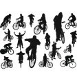 Cycling vector image
