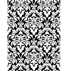 Damask seamless pattern vector image