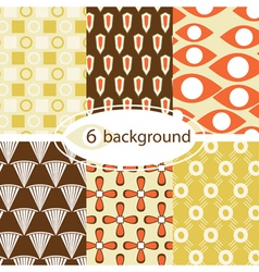 Vintage patterns vector image