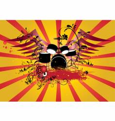 Grunge background vector image