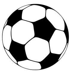 Soccer ball vector image
