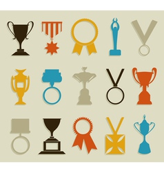 Award in sports vector image