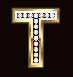 T bling vector image