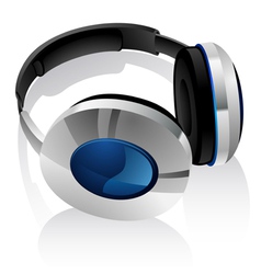 Headphones vector image