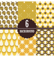 Vintage patterns vector image