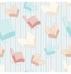 Sofa and chair background pattern vector image