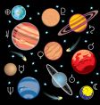 Planet solar system vector image