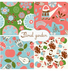 Classic patterns vector image