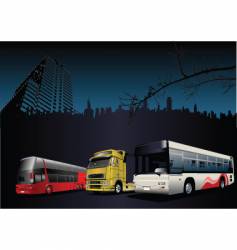Urban background vector image