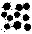 Ink splatter vector image