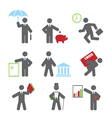 Business icon vector image