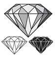 Diamond vector image