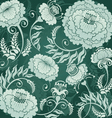 Green pattern vector image