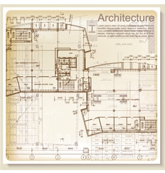 Architectural background vector image