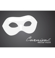 Carnival mask vector image