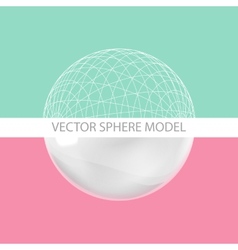Sphere - design elements vector image