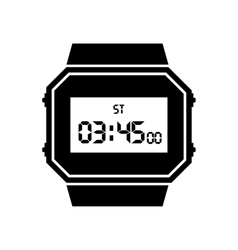 Clock icon simple Clock icon simple vector image