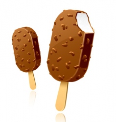 Ice cream vector image