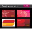 Business cards vector image