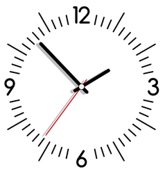 Clock vector image