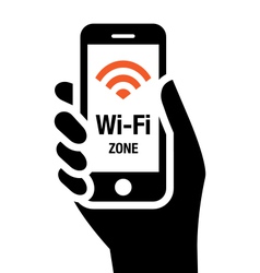 Wi-Fi zone vector image