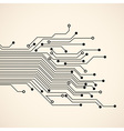 Abstract circuit background vector image
