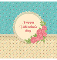 Floral background vector image