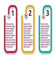 Label Progress background vector image