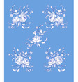 Beautiful flowers vector image
