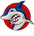 Shark mascot vector image
