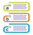 Label Progress background vector image