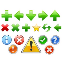 Software icons vector image