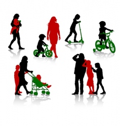 Family vector image