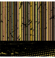 Vector striped grunge background vector image
