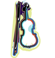 Music instrument vector image