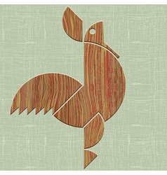 Rooster vector image