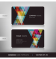 Abstract Business Card vector image
