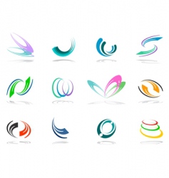 Design elements vector image