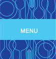 Restaurant menu vector image