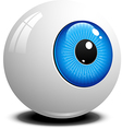 Eyeball vector image