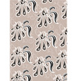 Abstract floral pattern vector image