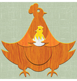 Chick vector image