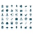 Icons set vector image